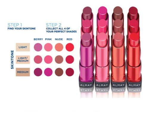 Labial Humectante Almay 100 Pink Medium