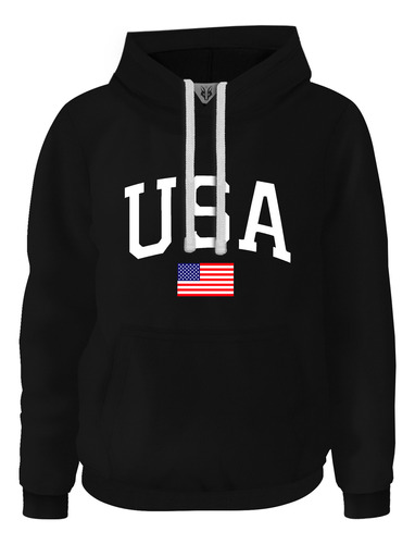 Hoodie Buzo Buso Saco Estados Unidos Usa