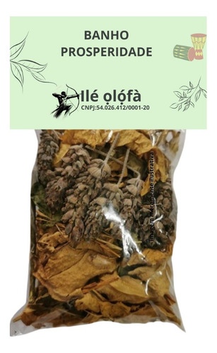 Banho Prosperidade - Mix Ervas Para Atrair Prosperidade