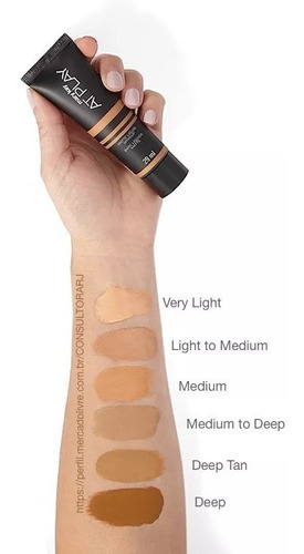 Base de maquillaje líquida Mary Kay At Play Matte Liquid Makeup tono light tan - 29mL 28mg