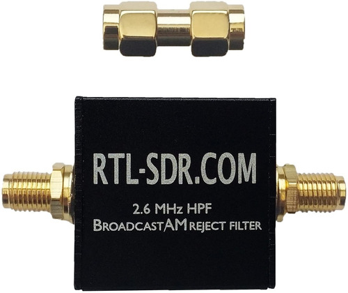 Rtl Sdr Filtro Bloqueador Broadcast Am (2,6 Mhz Hpf)