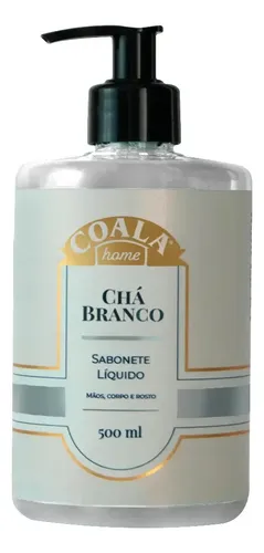 Sabonete Líquido Corpo Mãos Chá Branco Coala Home 500ml
