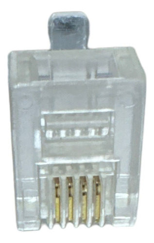 Ficha Rj11 Telefono Plugs Macho X 55 Unidades