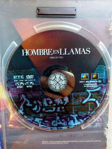 Hombre En Llamas + Búsqueda Implacable + Sentencia Previa +1 (Usado)
