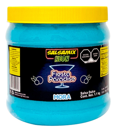 Frutimich Pulpa Mora Azul Neon Escarchar Micheladas : )