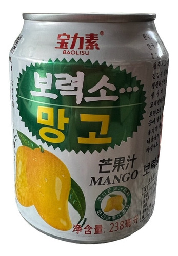 Jugo De Mango 238 Ml - Origen China