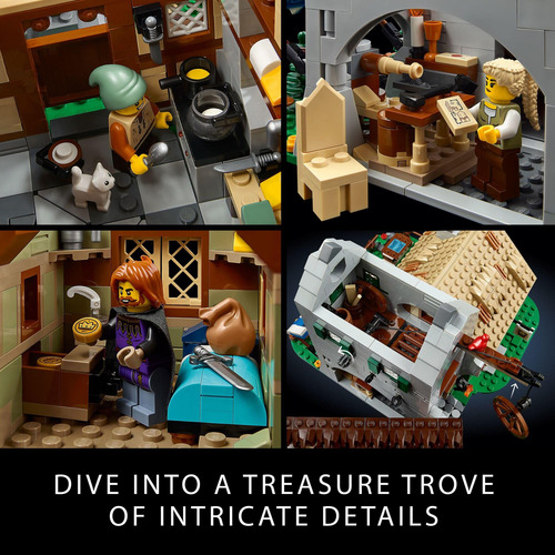 Set De Construcción Lego Icons Medieval Town Square 10332