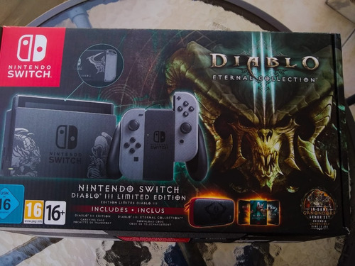 Nintendo Switch 32gb Edición Limitada Diablo 3