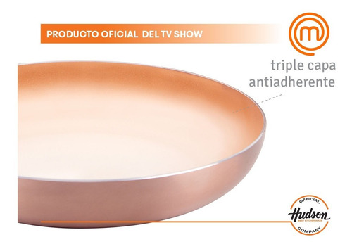 Imagen 7 de 10 de Batería De Cocina Antiadherente Cerámico Hudson 7 Piezas