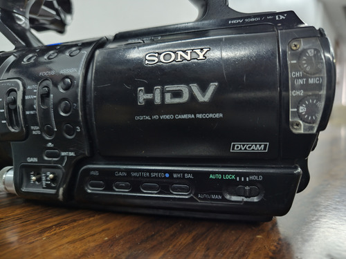 Videocamara Sony Hdv Z1. Funcionando Correctamente. Negro