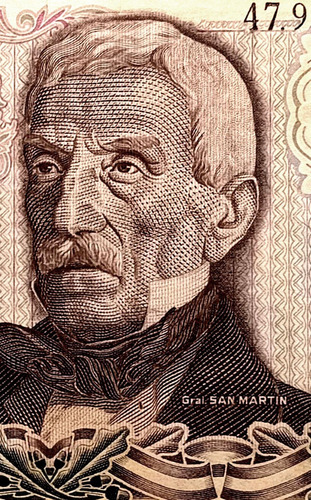 Billete Antiguo 5 Pesos Argentinos 1983-1985 (Usado)