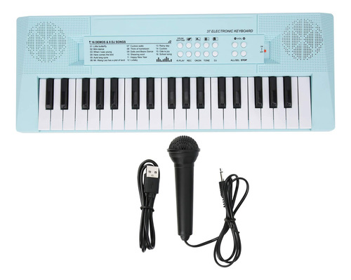 Teclado Eléctrico Panio, Portátil, 37 Teclas, Teclado Panio