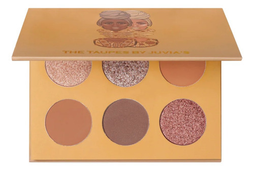 Juvias Place The Eyeshadow Palette Color De La Sombra Taupes