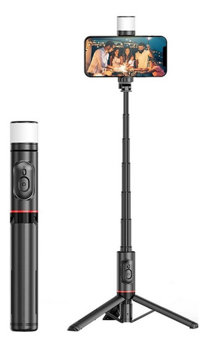 Palo Selfie Tripode - Con Flash Y Bluetooth - Aluminio