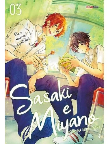 Sasaki E Miyano: Sasaki E Miyano, De Nc. Série Sasaki E Miyano, Vol. 1. Editora Panini, Capa Mole, Edição 3 Em Português, 2023