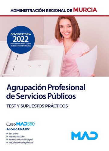 Libro Agrupacion Prof Servicios Publicos Murcia Test Y Si...