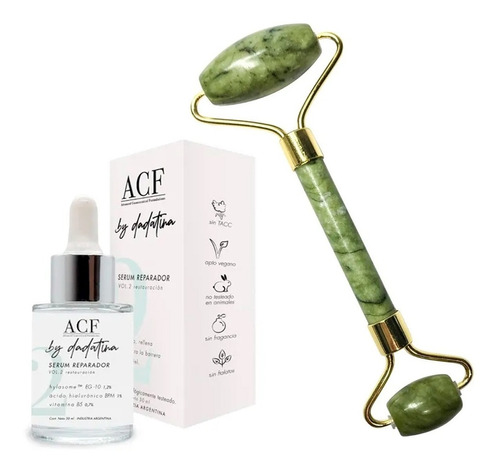 Serum Acf Dadatina Restauracion + Rodillo Jade Doble Duga