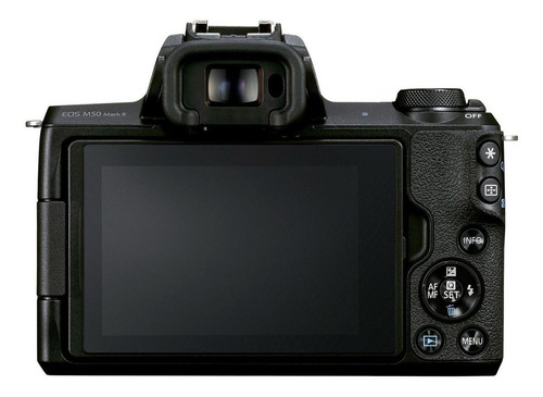 Imagen 4 de 7 de Canon EOS Kit M50 Mark II + lente EF-M 15-45mm f/3.5-6.3 IS STM sin espejo color negro
