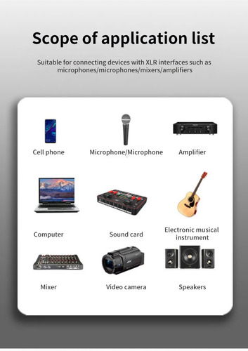 Cable Auxiliar De Audio Xlr A 3.5 Micrófono Consola 3 Metros