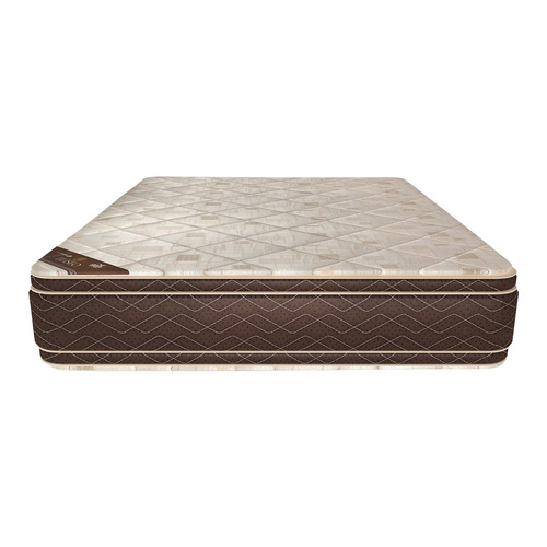 Colchón Gani Eliseo 2 Plazas 190x140 Resortes Color Beige