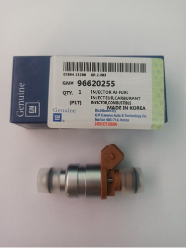 Inyector De Gasolina Chevrolet Spark Matiz 4 Huecos 96620255