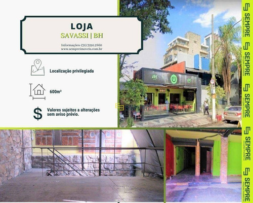 Imagem 1 de 11 de Loja Para Alugar, 600 M² - Savassi - Belo Horizonte/mg - Lo0068