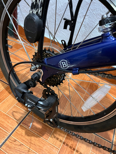 Bicicleta Plegable Bickerton Junction 1507 No/trek Rod 20 Azul M (Usado)
