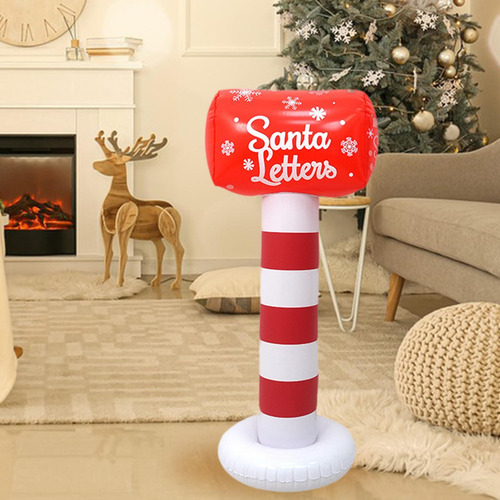 Infláveis De Natal Decoração De Quintal Caixa De Correio