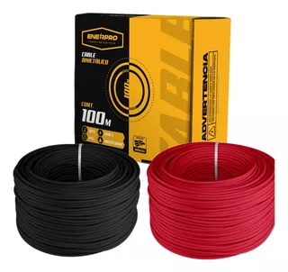 Cable Calibre 10 Thw Bimetalico 2 Rollos De 100 Metros C/u