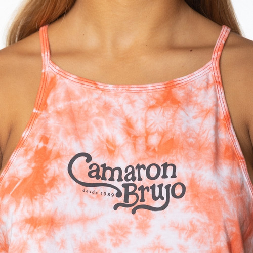 Musculosa Vintage Batik Camarón Brujo Oficial