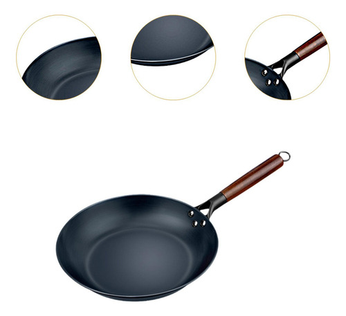 Frigideira Wok Frigideira Antiaderente Universal Com 33cm