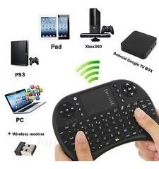 Imagen 4 de 10 de Mini Teclado Usb Inhalambrico Touchpad Xbox Ps3 Smart Tv Pc