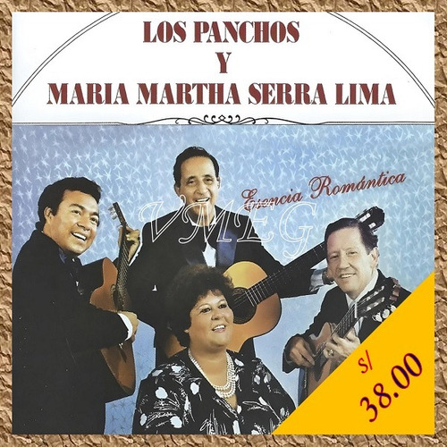 Vmeg Cd Panchos María Martha Serra Lima 81 Esencia Romántica