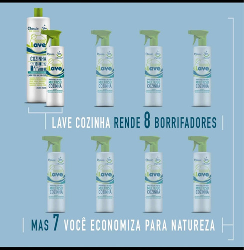 Imagem 5 de 6 de Lavebio Combo Casa E Cozinha