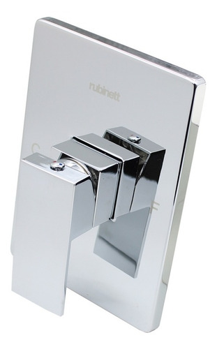 Juego Baño 6 Pz + Regadera Cuadrada 15cm + Monomando Cromado
