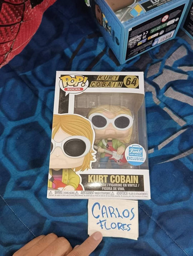 Funko Pop Kurt Cobain 64 (Usado)