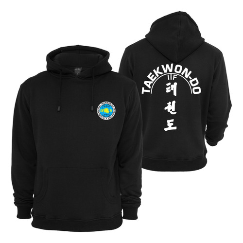 Hoodie Canguro Buzo Calidad Tae Kwon Do Artes Marciales 