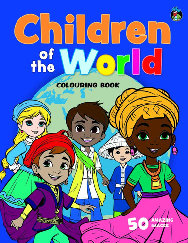 Libro: Children Of The World Colouring Book: 50 Fun Images