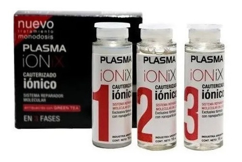 Plasma Ionix Reparación Profunda De Cabello 3 Fases Cvl 15ml