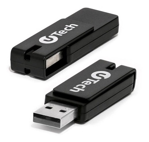 Pen Drive Utech 4gb Cor Preto