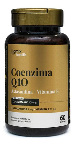 Coenzima Q10 Omix Health - 60 Cápsulas
