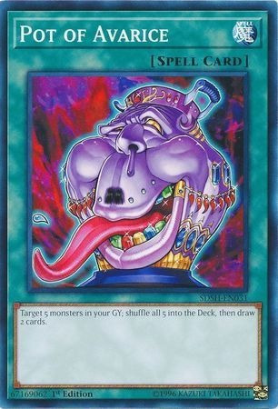 Yugioh! Pot Of Avarice - Sdsh-en031