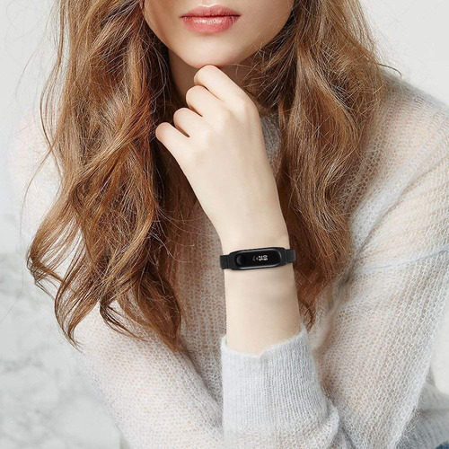 Correa Malla Para Xiaomi Miband 3 4 5 Nylon Con Velcro 12mm