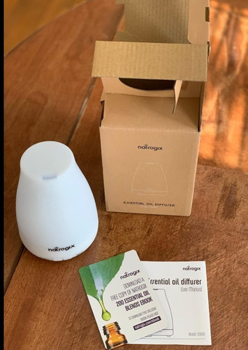 Difusor Aromático Eléctrico Natrogix Difusor 150 Ml Con Voltaje De Ninguno