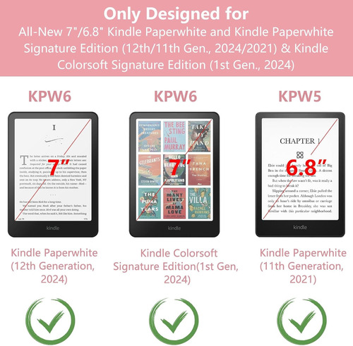 Funda Con Agarre Para Kindle Paperwhite 11th Gen 2024 6.0