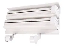 Comprar Dispensador triple con soporte de papel, película de toalla de papel de aluminio