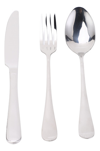 Juego De Cuchillos Tenedores Y Cucharas De Acero Inoxidable