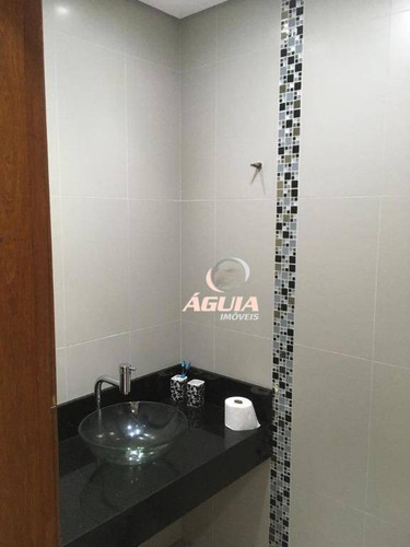 Imagem 10 de 17 de Casa Com 3 Dormitórios À Venda, 212 M² Por R$ 700.000,00 - Vila Camilópolis - Santo André/sp - Ca0706