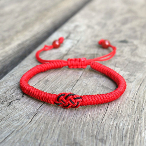 Par Pulseras Parejas Leyenda Hilo Rojo Destino Juntos B368