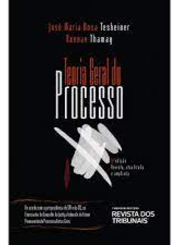 Teoria Geral do Processo, de Rennan Thamay. Editora REVISTA DOS TRIBUNAIS, capa mole em português